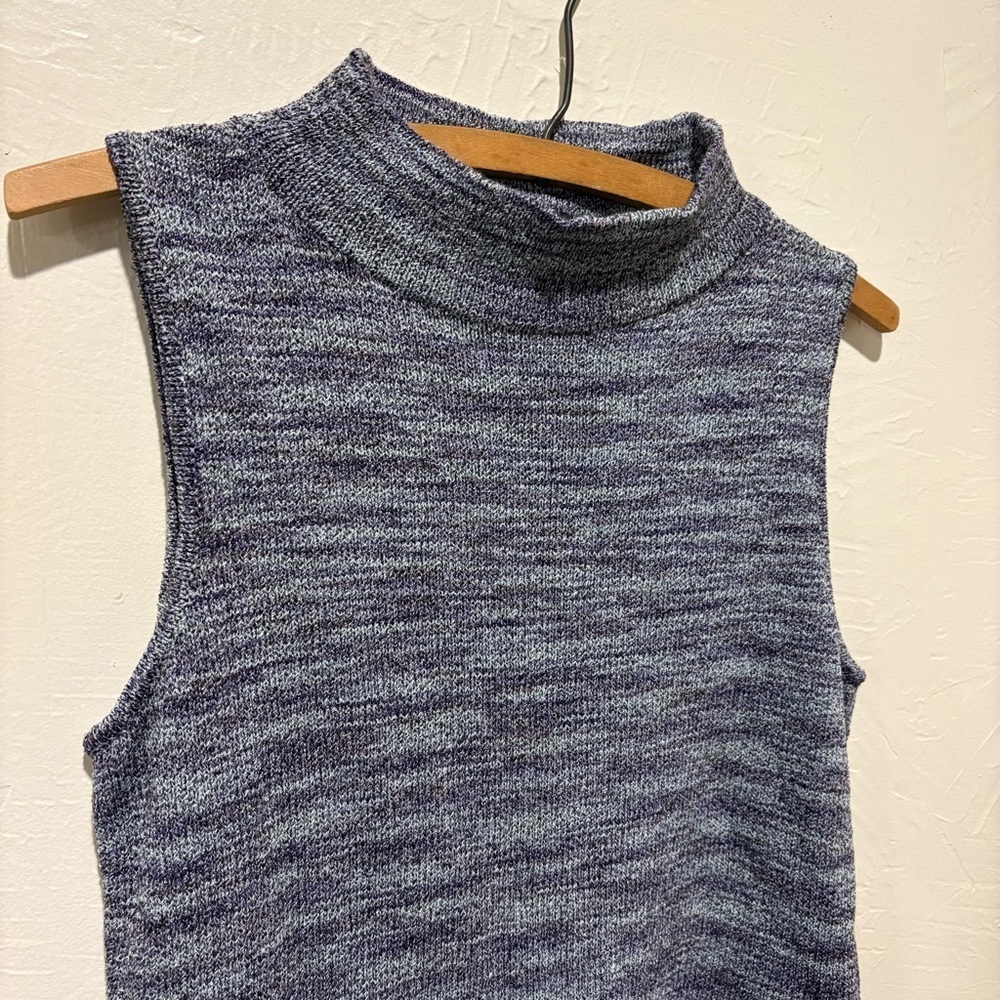 Dia Wool Blend Mock Neck Tank